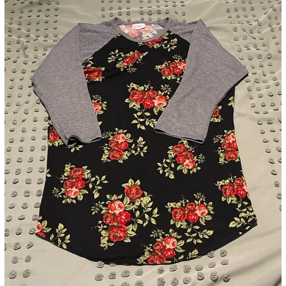 Lularoe Randy Roses - Size L - Picture 1 of 4